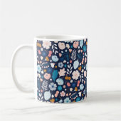 Tasse florale de marine (Gauche)