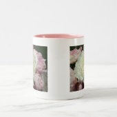 Tasse florale de pivoines roses de pivoine (Centre)