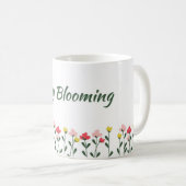 Tasse florale de printemps Stay Blooming (Devant droit)