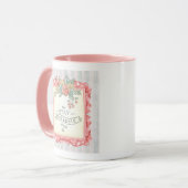 Tasse florale impressionnante de séjour (Devant gauche)