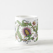 Tasse florale jacobéenne (Centre)