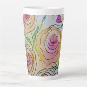 Tasse Florale Latte (Devant)
