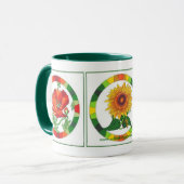 Tasse florale multi (Devant gauche)