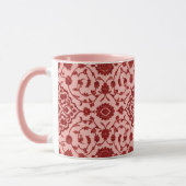 Tasse florale persane rose (Gauche)