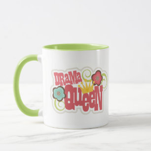 Tasse florale Reine de Drame