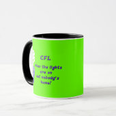 Tasse fluorescente compacte des ampoules (CFL) (Devant gauche)