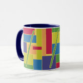 Tasse Flûte Colorblocks (Devant gauche)