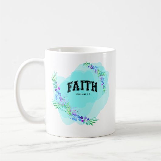 Tasse Foi, Ephésiens 2:8 (Gauche)