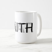 Tasse Foi Sur La Peur (Devant droit)