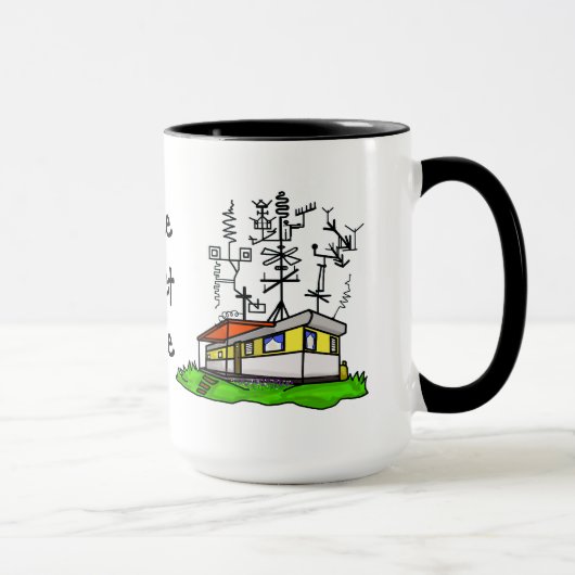 Tasse folle #1 de radio-amateur de caravane (Droite)