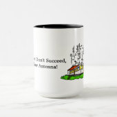 Tasse folle #2 de radio-amateur de caravane (Centre)