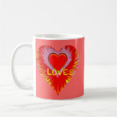 Tasse folle #9 de coeur (Gauche)