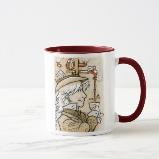 Tasse folle de chapelier de Steampunk (Droite)