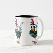 Tasse folle de coq (Devant droit)