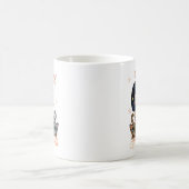 Tasse folle de Madame café de chat (Centre)