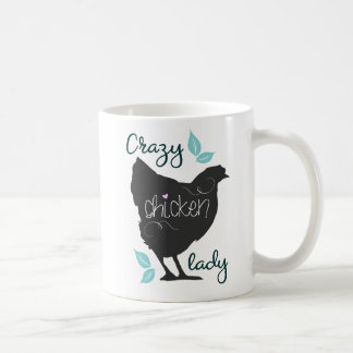 Tasse folle de Madame café de poulet