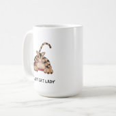 Tasse folle de Madame de chat (Devant gauche)