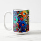 Tasse folle de musique de guitares d'art (Gauche)