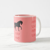 Tasse folle de poney (Devant droit)