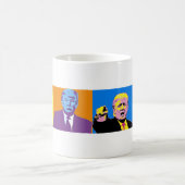 Tasse folle de visages de Donald Trump (Centre)