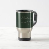 Tasse folle de voyage de mouffette (Devant droit)