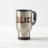 Tasse foncée de voyage de Selecta (Devant droit)