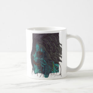 Tasse foncée de zombi