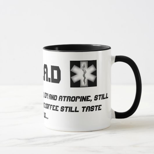 Tasse foncée d'humour de D.E.A.D SME (Droite)