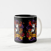 Tasse foncée d'imaginaire de Faery tatouée par (Devant droit)