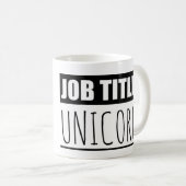 Tasse - fonction : Licorne (Devant droit)