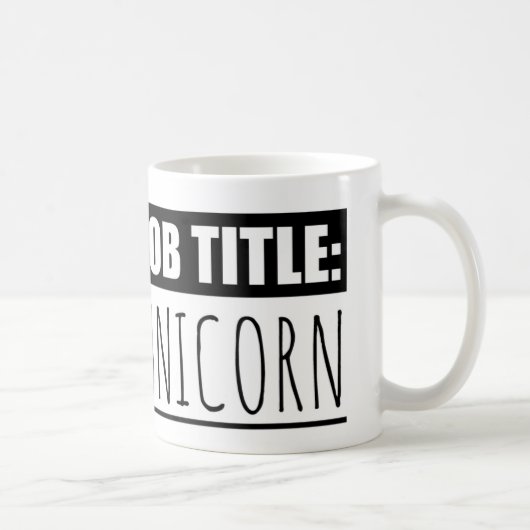 Tasse - fonction : Licorne (Droite)