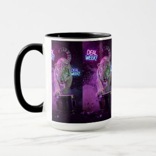 Tasse Force Néon Douce – Tigre