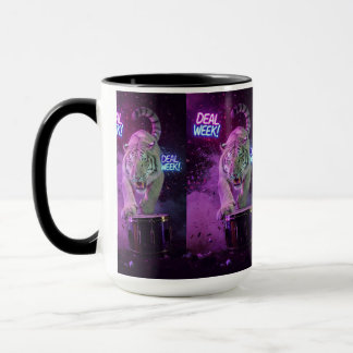 Tasse Force Néon Douce – Tigre