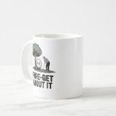 Tasse Fore-get About It – Cadeau drôle de golf pou (Devant gauche)