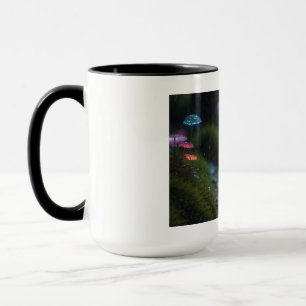 Tasse Forêt Magique de Champignons - Cottagecore L