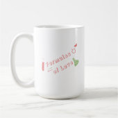Tasse Formules d'Amour | Tasse Ourson Mignon (Gauche)
