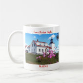 Tasse Fort Point Light, Maine (Gauche)