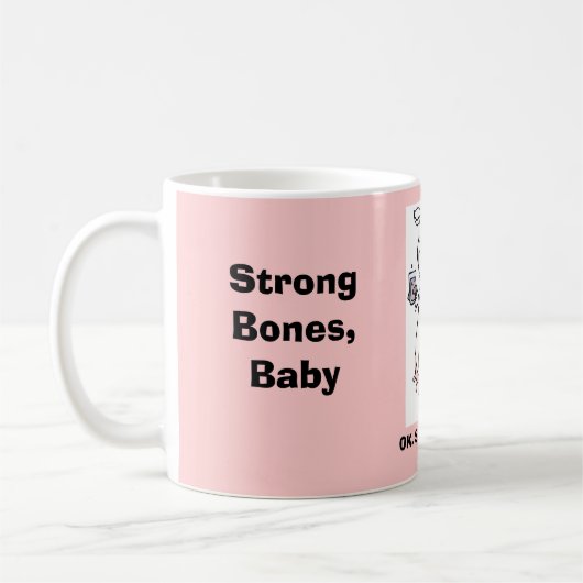 Tasse forte de chocolat chaud d'os (Gauche)