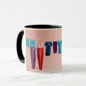 Tasse forte pour la vie en blouse (Devant gauche)