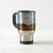 Tasse fossile peinte de l'Orégon de lits de jour (Devant gauche)