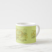 Tasse fraîche de café express de la Science de (Devant droit)