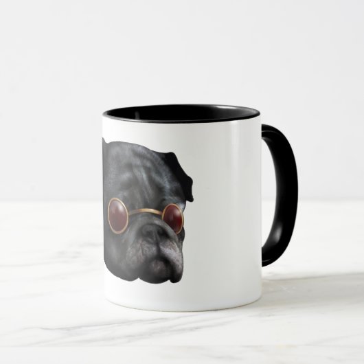 Tasse fraîche de carlin (Devant droit)
