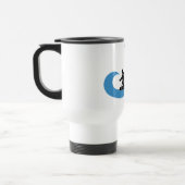 Tasse fraîche de kitesurf avec l'icône de kitesurf (Gauche)