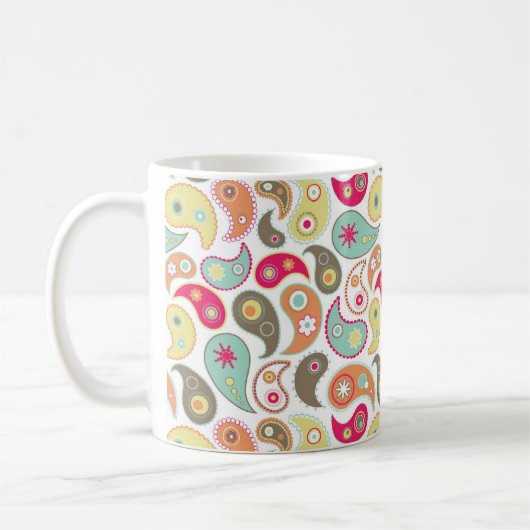 Tasse fraîche de Paisley (Gauche)