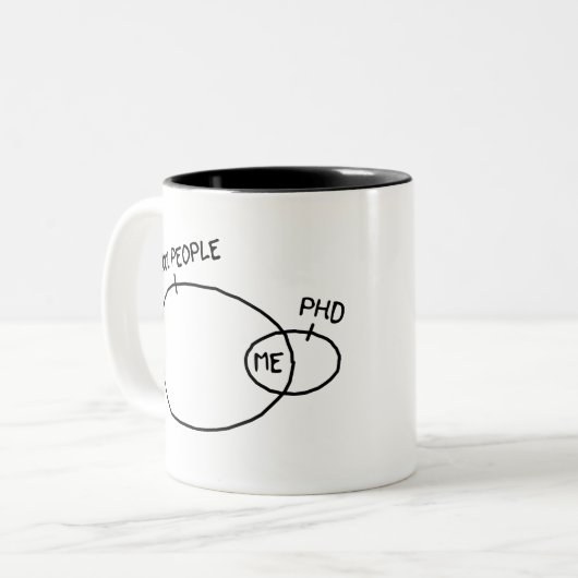 Tasse fraîche de PhD (Devant gauche)