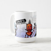 Tasse fraîche de robot (Devant gauche)