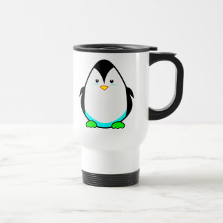 Tasse fraîche de voyage de pingouin