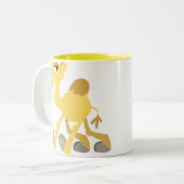 Tasse fraîche et mignonne de chameau de bande (Devant gauche)