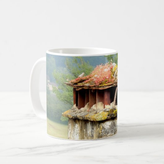 Tasse française antique de cheminée (Devant gauche)