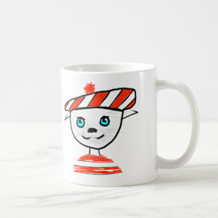 Tasse française de Bonjour de chat